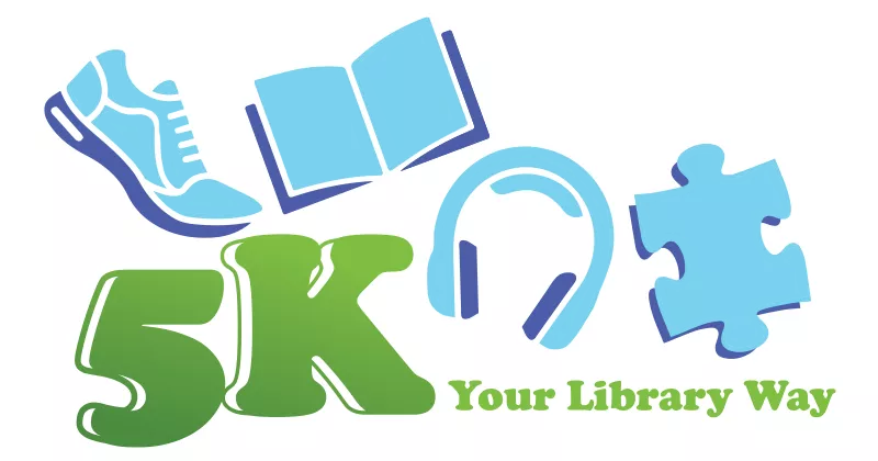 5k Your Library Way logo