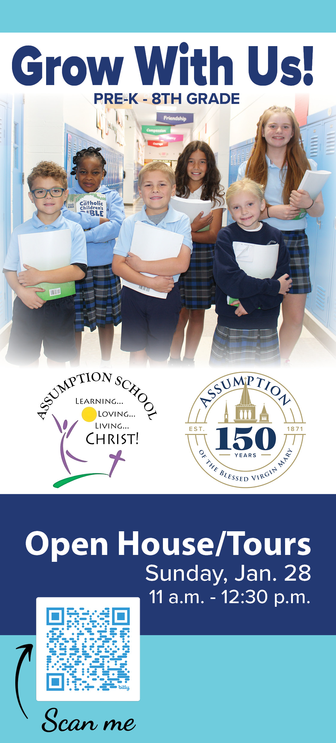  Assumption School offers a faith-based, private school education with smaller classroom sizes and tuition assistance.