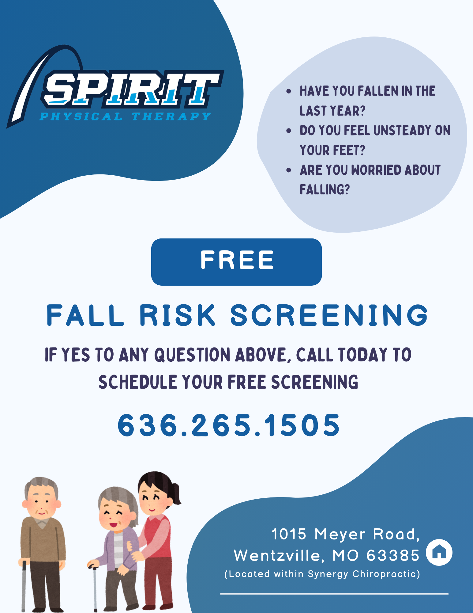 Free Fall Risk Screening