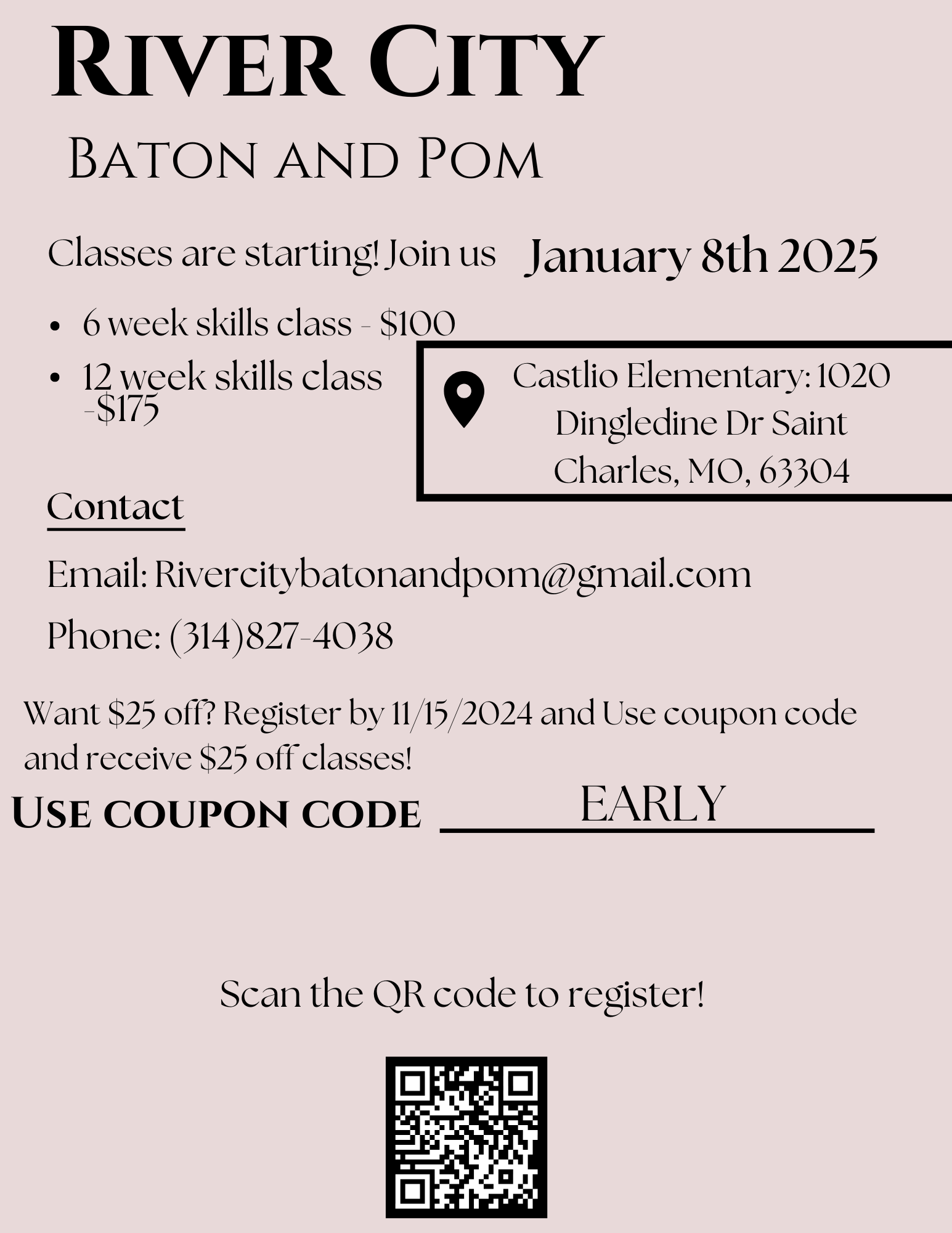 River City Baton and Pom Signups