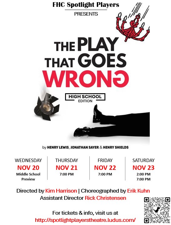 Francis Howell Central High School is performing The Play That Goes Wrong this November