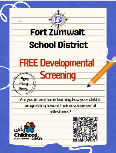 Free development screening ages 3 - 5 with the Fort Zumwalt School District