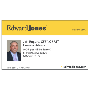 Edward Jones, Jeff Rogers CFP, CRPS