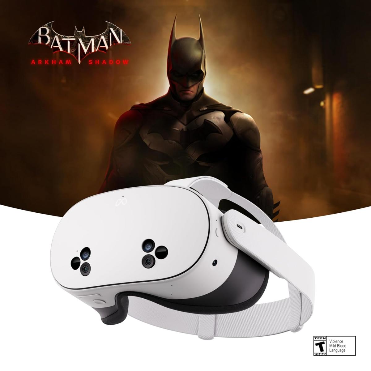 Get Batman: Arkham Shadow and a 3-Month Trial of Meta Quest+ Included — All-in-One Headset