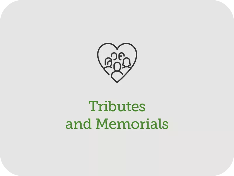 Tributes and Memorials