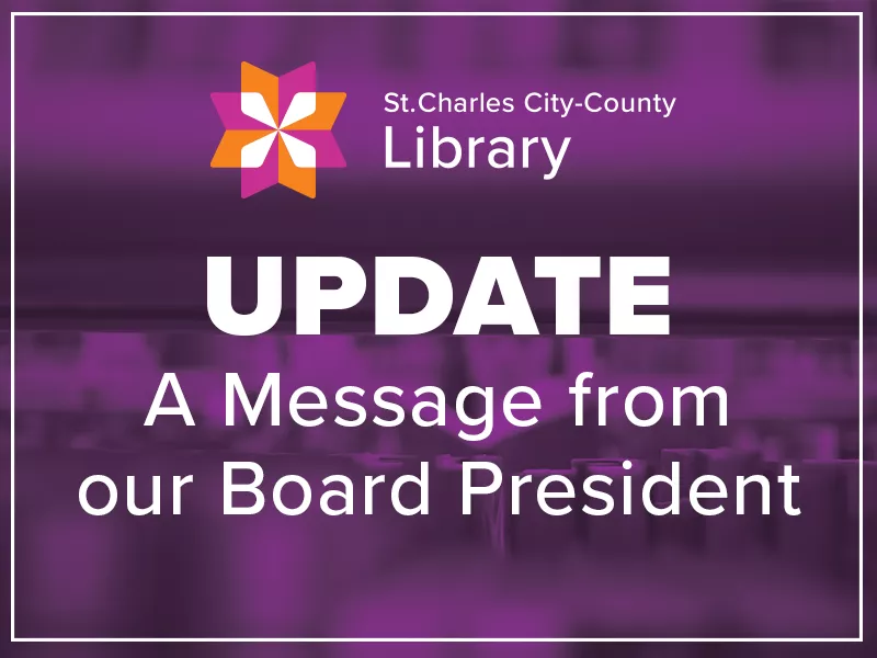 A message from out Board President