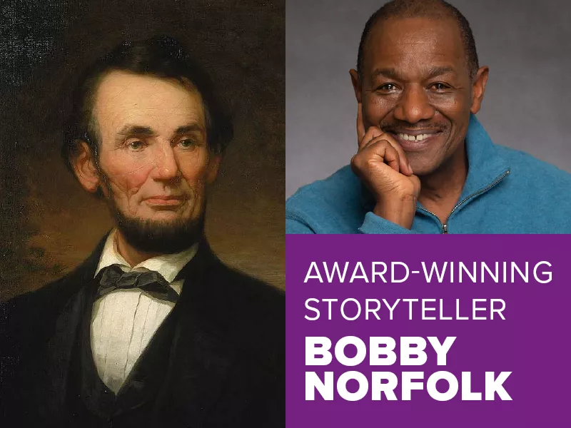 Award-winning storyteller Bobby Norfolk