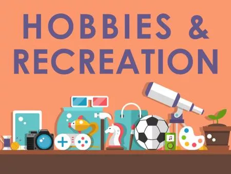 All adult classes and events for hobbies and recreation
