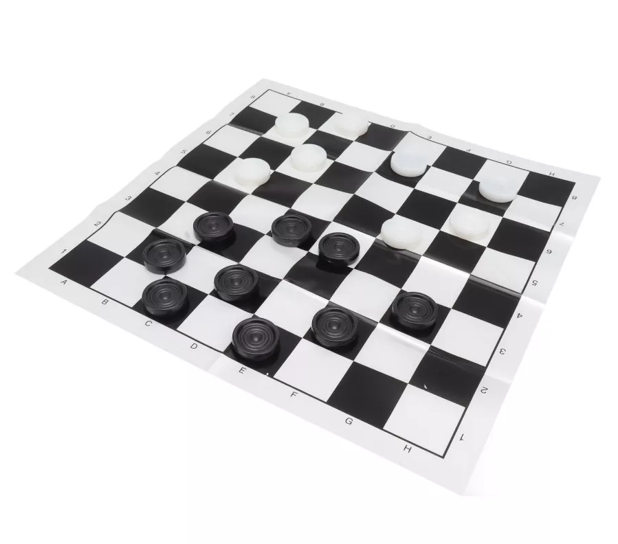 Five by five foot checkers