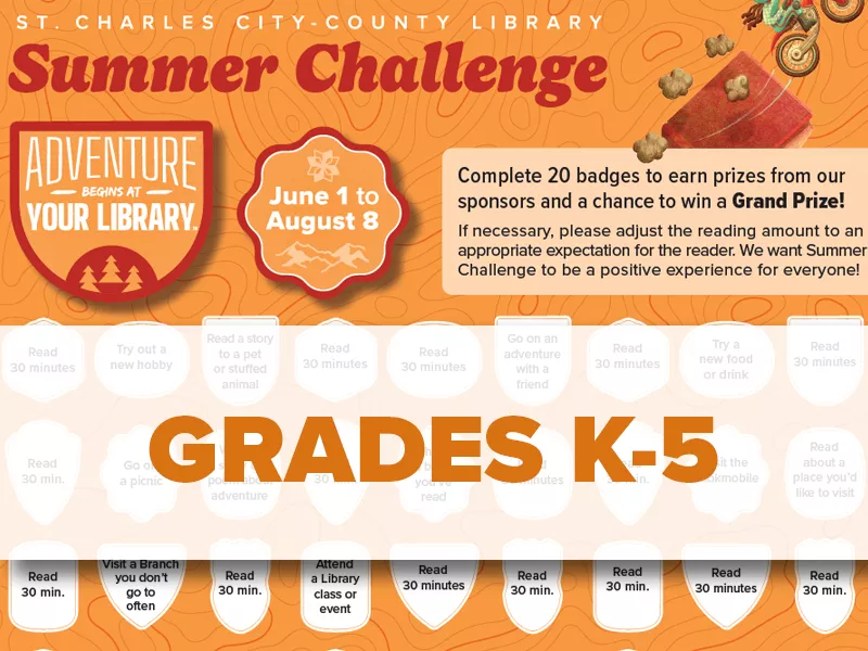 Summer Challenge Gameboards for grades K-5
