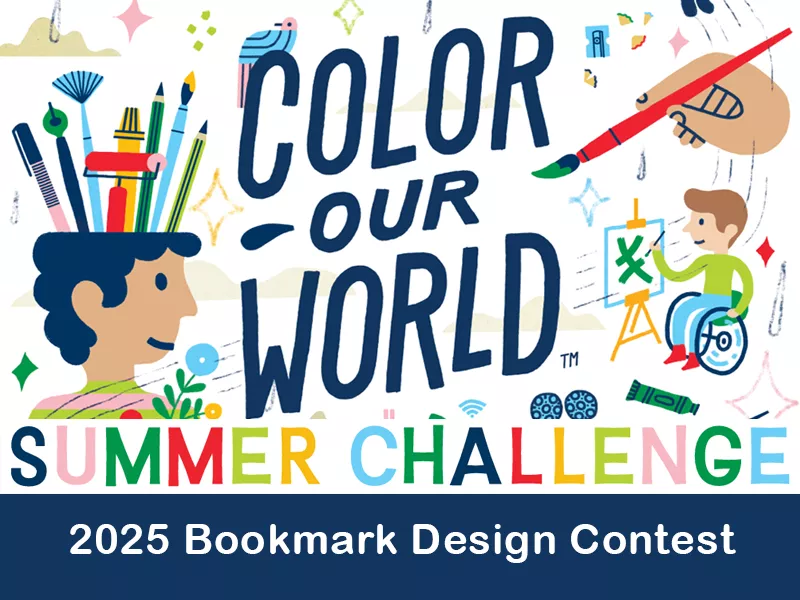 Color Our World Summer Challenge Bookmark Design Contest